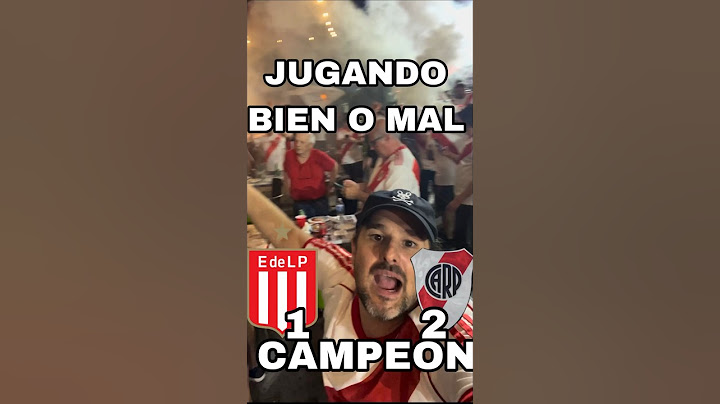 River Campeon 2 - Estudiantes 1 #river #riverplate #gol #campeon #argentina #copa #futbol #liga