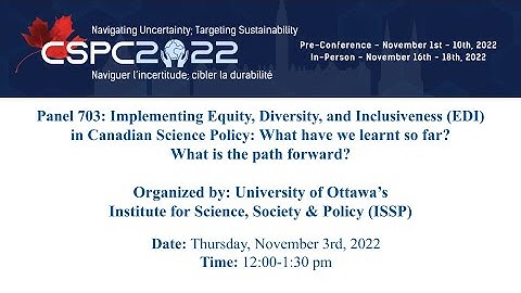 CSPC 2022 - Panel 703