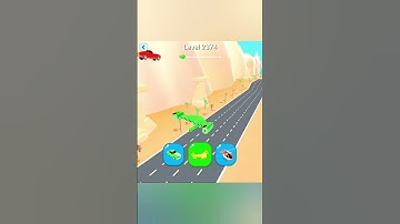 Shape shifting2 game level #2374  hyper casual game #shapeshifting  #gameplay #gaming #shortvideo