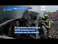 Los ataques rusos en Kiev dejan al menos 4 muertos y dañan la red eléctrica