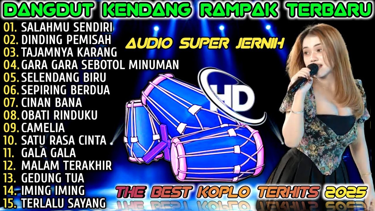 DANGDUT KOPLO TERBARU 2025 | DANGDUT KENDANG RAMPAK - SALAHMU SENDIRI COVER ‎@RagilPongdut 