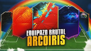 Plantillas de arcoiris sin