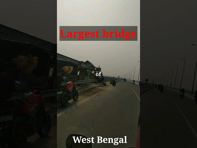 Largest bridge of westbengal | Joyi Bridge #aptf_important #shorts class=