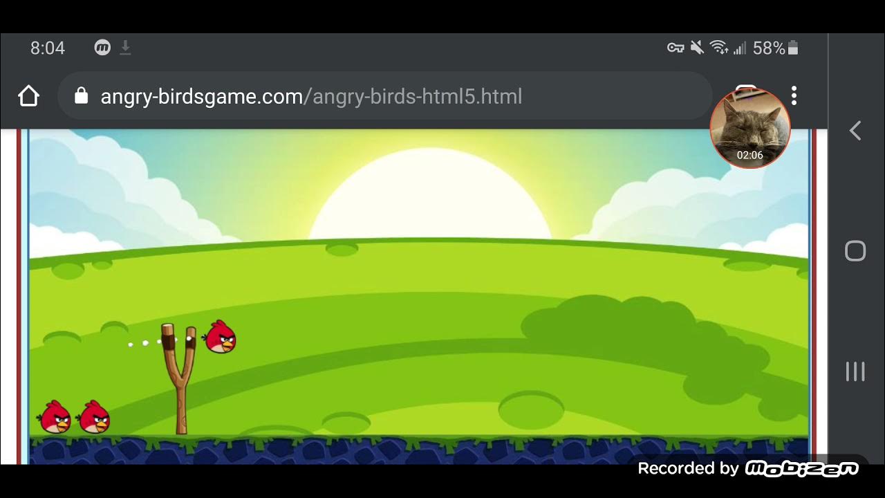 Angry Birds (html5) Level 1 2.355s YouTube