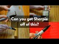 How To Get Sharpie Off Table