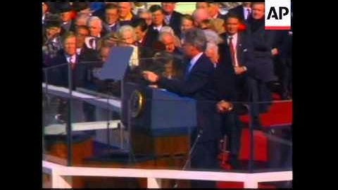Inauguration of President William Jefferson Clinton, Part 3