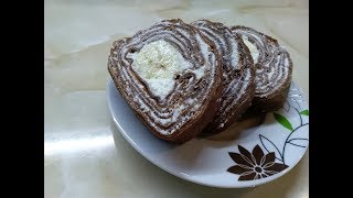 Потрясающий десерт! Простой и обалденно вкусный рулет к чаю! Потрясающий десерт! Простой и обалденно вкусный рулет к чаю!