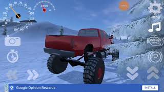 Off road winter edition 4x4 gameplay screenshot 4