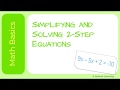 Solving and Simplifying Equations Quiz