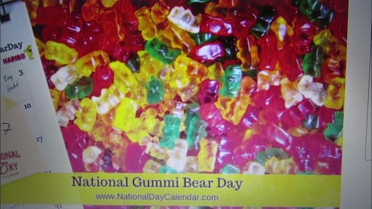 Happy National Gummi Bear Day YouTube