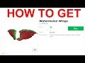 Roblox Watermelon Wings