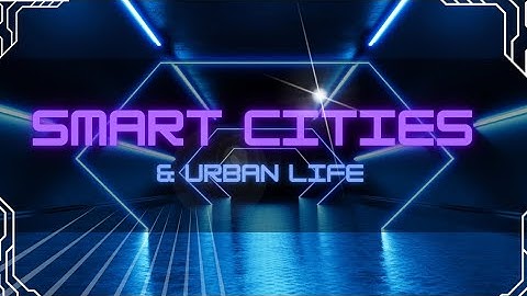 SMART CITIES & URBAN LIFE EXPLAINED | POWERPOINT PRESENTATION | FIVERR | #9