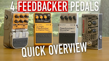 Feedback pedals: What