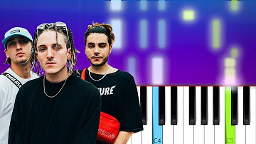 Chase Atlantic - Swim (Piano Tutorial)