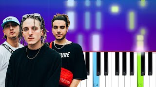 Chase Atlantic - Swim (Piano Tutorial) chords