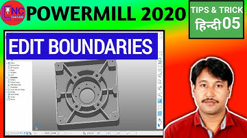 POWERMILL 2020 EDIT BOUNDARIES | HWO TO EDIT BOUNDARIES IN POWERMILL 2020 |