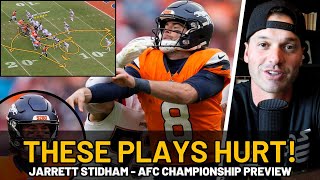 Jarrett Stidham's Struggles Explained | AFC Championship vs Patriots