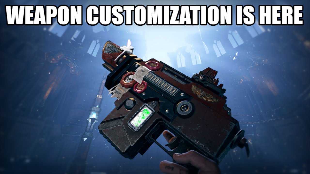 DARKTIDE WEAPON CUSTOMIZATION IS HERE ! Mod Showcase YouTube