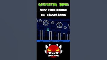 New Highscore in Geometry Dash #gd #robtop #geometrydash #shorts