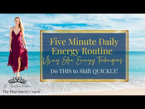 Five Minute Daily Energy Routine {Do THIS to Shift QUICKLY!}