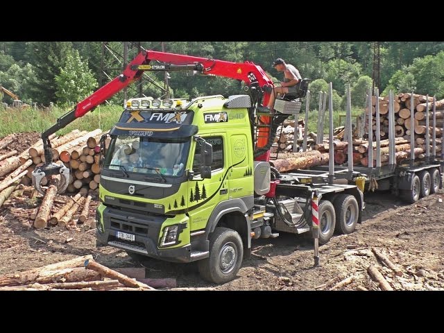 Volvo FMX 6x6 timber truck for sale Czechia Jihlava, NZ37272