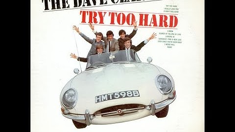 The Dave Clark Five   "Try Too Hard"     Stereo