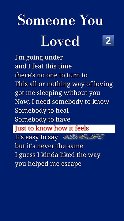 2️⃣Someone You Loved | Conor Maynard