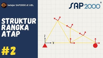 Analisa Struktur Rangka Atap Part 02 - Tutorial SAP2000