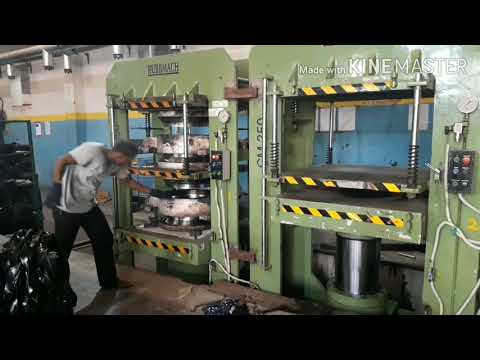 Rubber Tyre Flap Curing Press By RUBBMACH GROUP