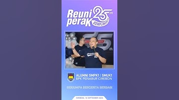 Reuni Akbar SMA Kristen Penabur Cirebon #reuni #sekolah #shorts