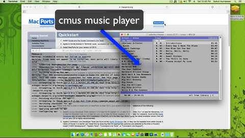 Installing Linux Apps on OS X using Macport