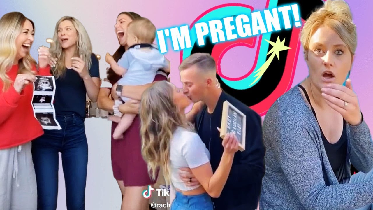 Best TikTok Pregnancy Announcement Compilation Try not to CRY tik tok