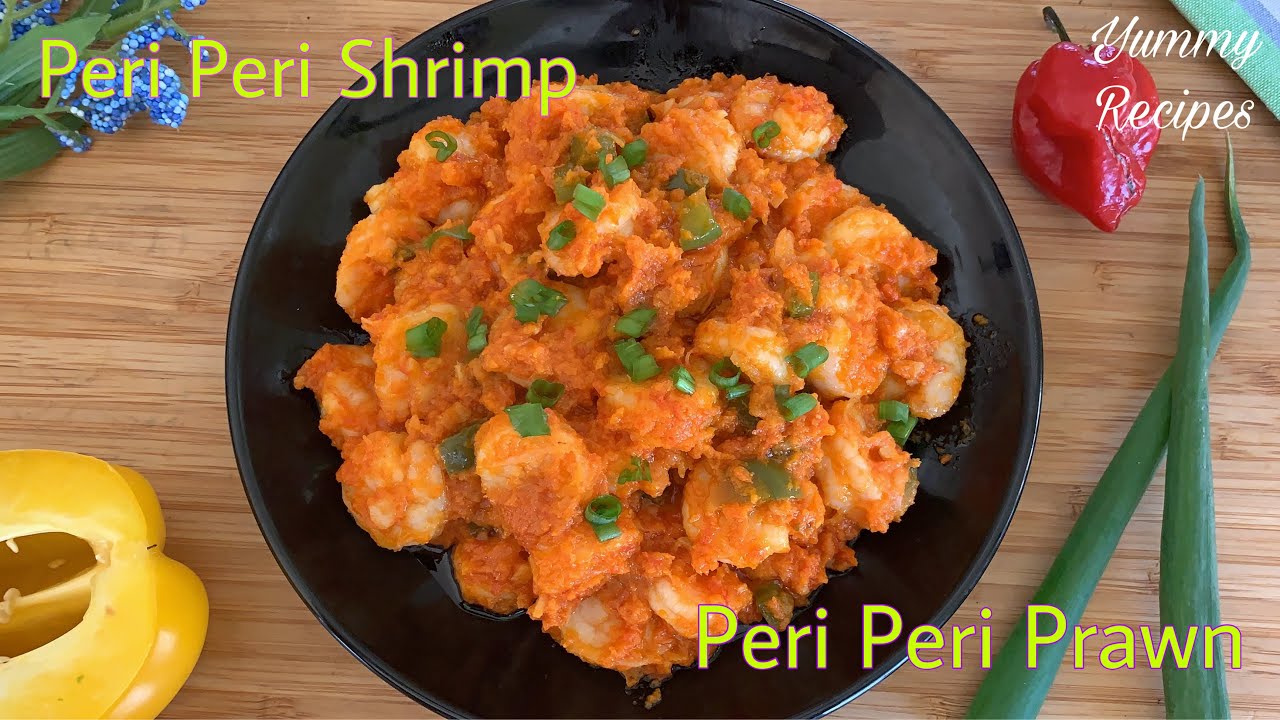 Easy Peri Peri Shrimp - Mommy's Home Cooking