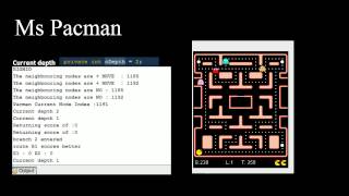 Ms Pacman cant see ahead of 2 nodes error