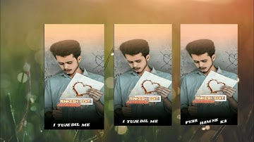 raj kumar new timli 2021 status video rinkesh edit