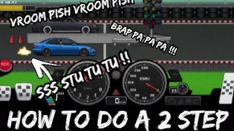 PIXEL CAR RACER - HOW TO DO 2 STEP ( SETTING ECU )