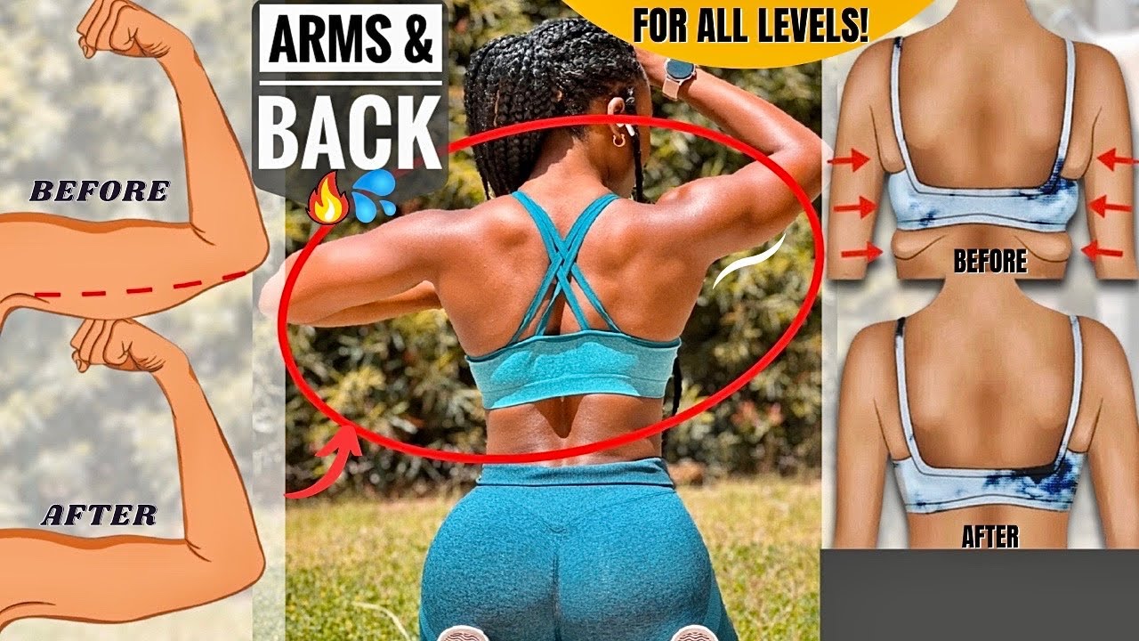 Делайте это КАЖДЫЙ ДЕНЬ, чтобы избавиться от жира на спине, руках и подмышках за 14 дней.