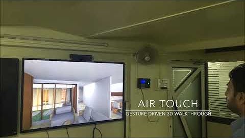 AirTOUCH Hand Movement & Gesture Driven 3D Property (Real Estate) Walkthrough