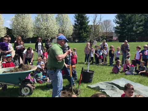 Upper Arlington Parks and Recreation -- Arbor Day at Burbank Early Childhood School