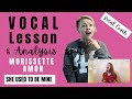 Morissette - She used to be mine - Vocal Coach Analysis and Reaction (Voice Lesson Edition)