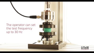 Rubber testing machine