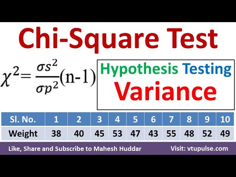 Chi-Square Test to
