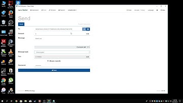 how to send xem using nem wallet