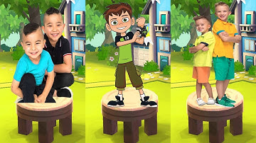 Ben 10 Up To Speed VS CKN Toys Car Hero Run VS Vlad & Niki Run - All Characters Android Gameplays