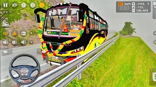 NEW BUS HHT ARATHANGI to TRICHY INDHONISIYA BUS SIMULATOR ANDROID GAME PLAY ▶️ screenshot 5