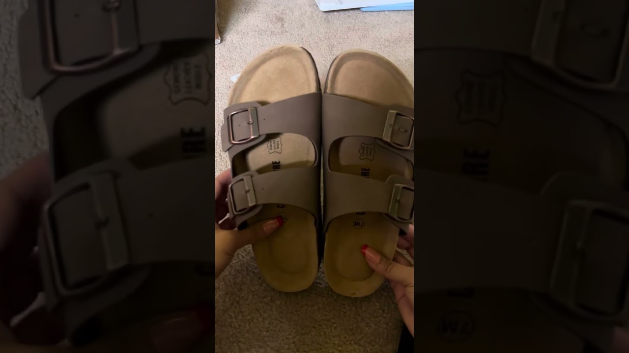 Birkenstocks DUPES FROM AMAZON 