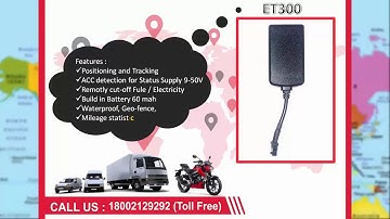 MDAP Innovation vehicle GPS Tracking System ET300