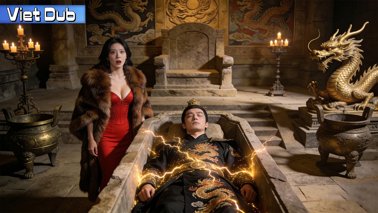 Mỹ nữ tìm kho báu chạm vào người đàn ông trong mộ, kinh động bạo chúa ngàn năm thức tỉnh!