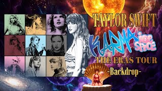 Taylor Swift - Karma - Feat. Ice Spice - The Eras Tour (Backdrop)