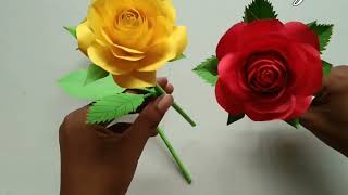 "Crafting Delicate Beauty: A Guide to Creating Stunning Paper Roses"#PaperRoseCrafting #DIYFlowers